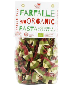 FARFALLE - trojfarebné BIO 250g