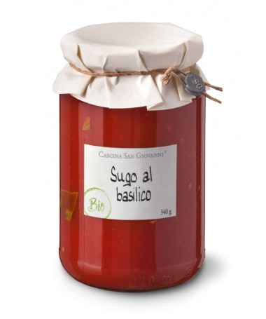 Paradajková omáčka s Bazalkou BIO